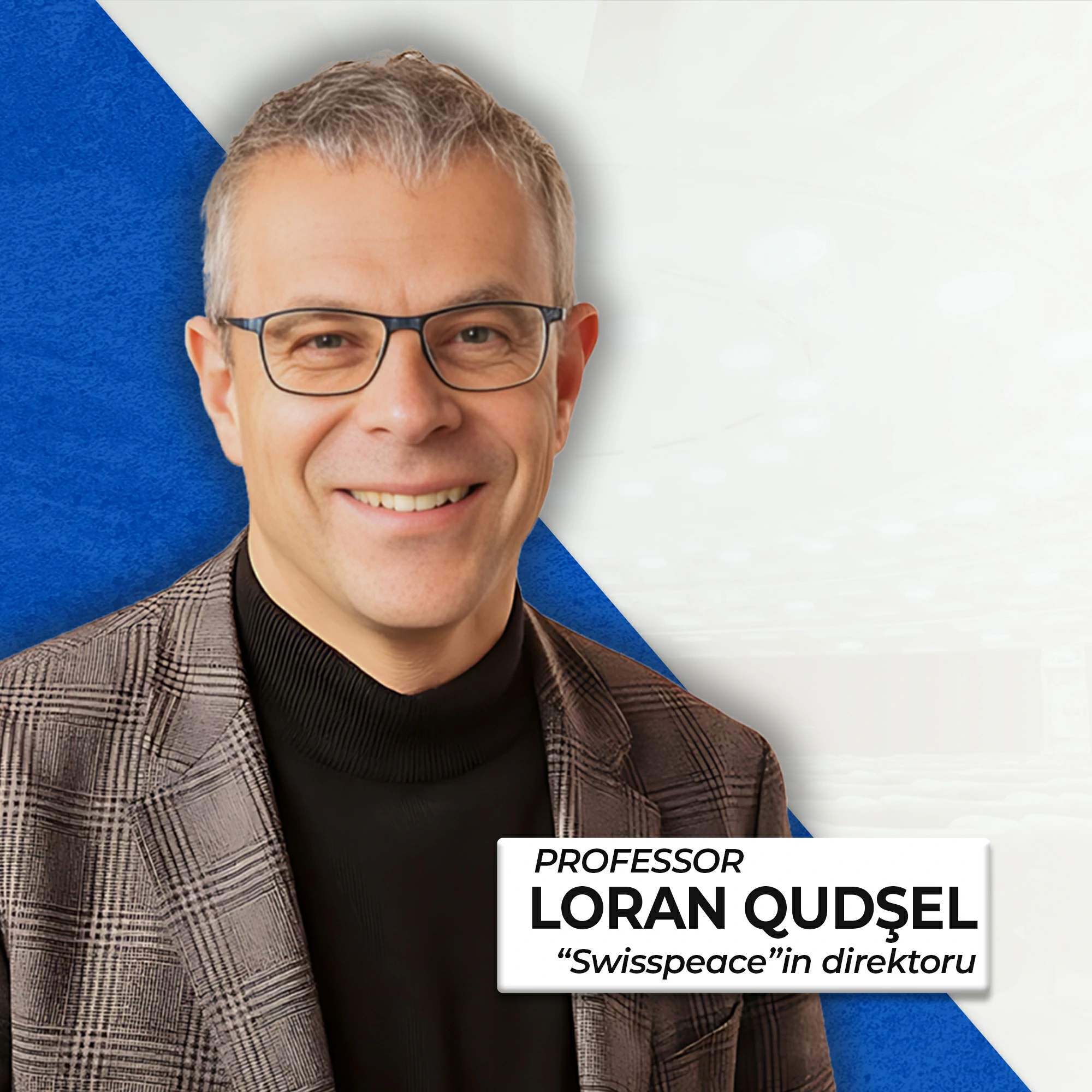 “KITABISTAN TALKS”un növbəti qonağı 'Swisspeace' sülh tədqiqatı institutunun direktoru Loran Qudşeldir.